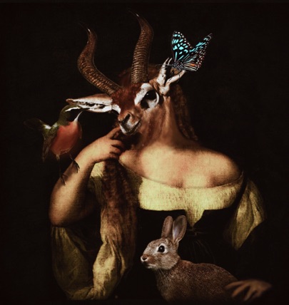 Animal Love
digital collage print